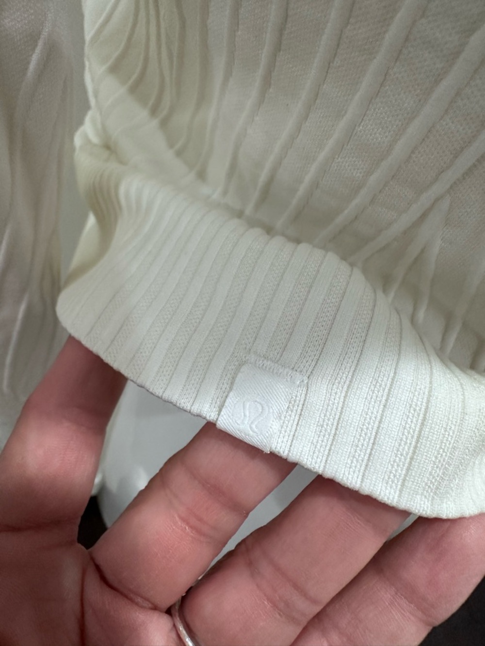 Lululemon Rest Less Pullover White 8 - Picture 6 of 6